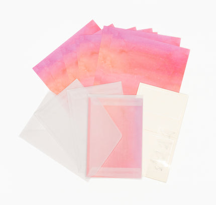RYU RYU Sky Time Letter Set - Sunset Town