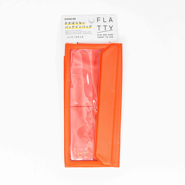 KING JIM Flatty Pen Case - ZenPop Japan Stationery Store