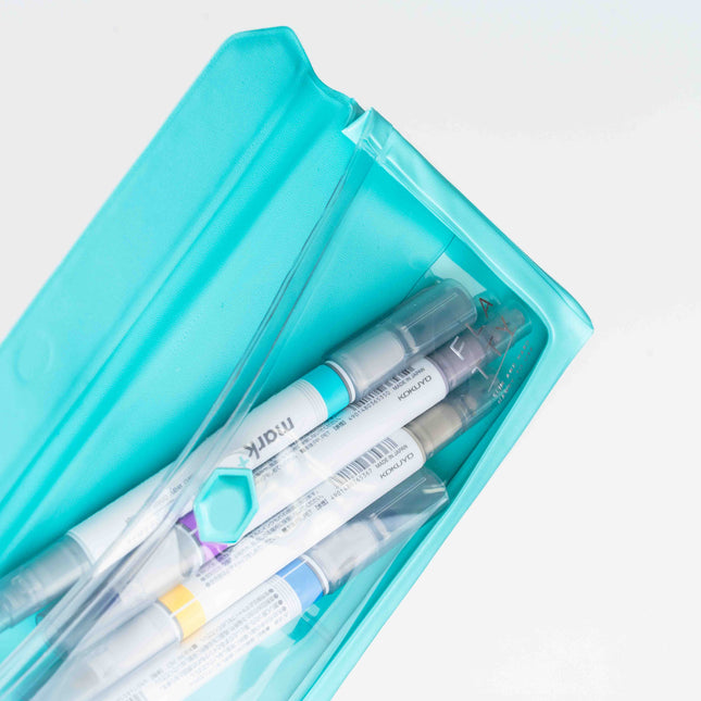 KING JIM Flatty Pen Case - ZenPop Japan Stationery Store