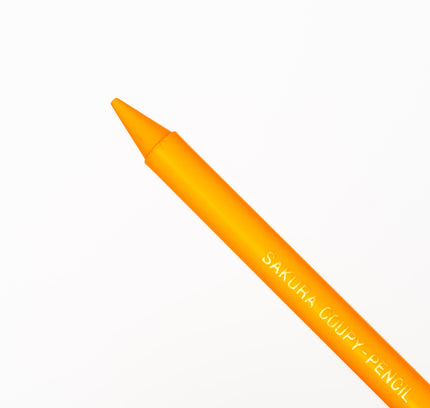 SAKURA CRAYPAS Coupy Pencil Orange - ZenPop Japan Stationery Store