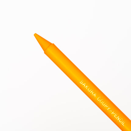 SAKURA CRAYPAS Coupy Pencil Orange - ZenPop Japan Stationery Store