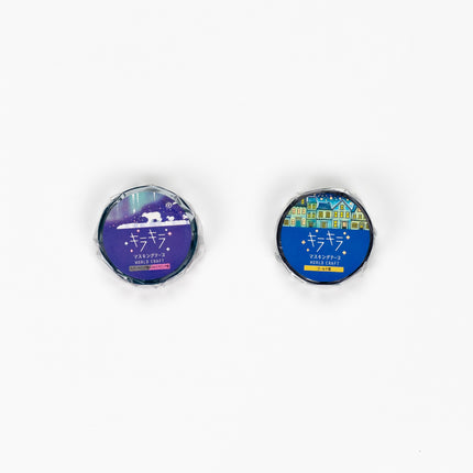 WORLD CRAFT KiraKira Masking Tape 15mm - Starry Sky