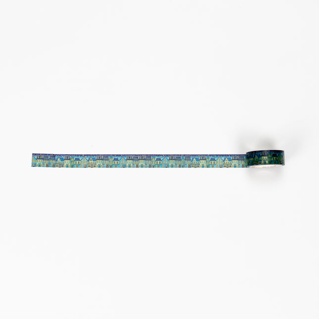 WORLD CRAFT KiraKira Masking Tape 15mm - Starry Sky