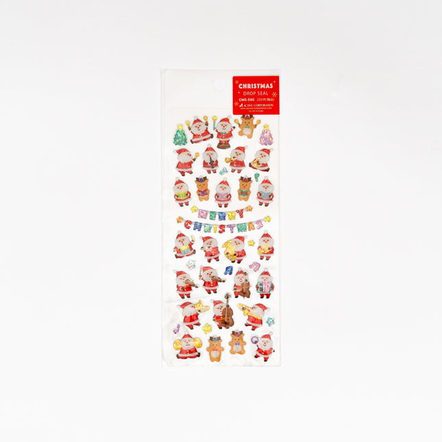 ACTIVE CORPORATION 3D Drop Sticker - Christmas