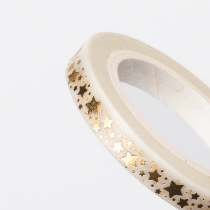 WORLD CRAFT KiraKira Masking Tape 5mm Star