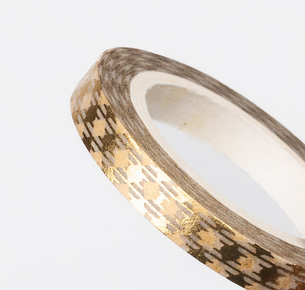 WORLD CRAFT Kirakira Masking Tape 5mm Heart Pattern