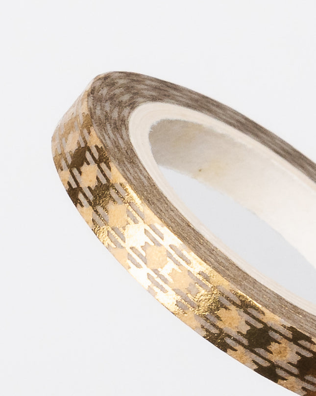 WORLD CRAFT Kirakira Masking Tape 5mm Heart Pattern