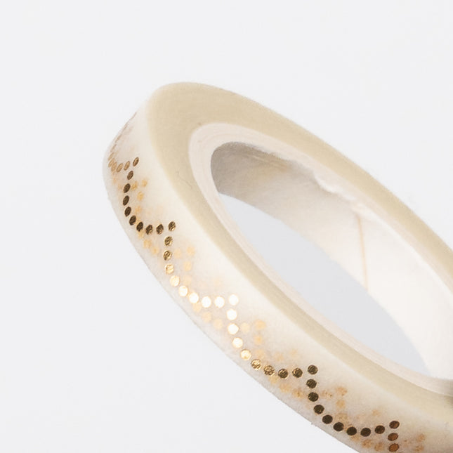 WORLD CRAFT KiraKira Masking Tape 5mm dot