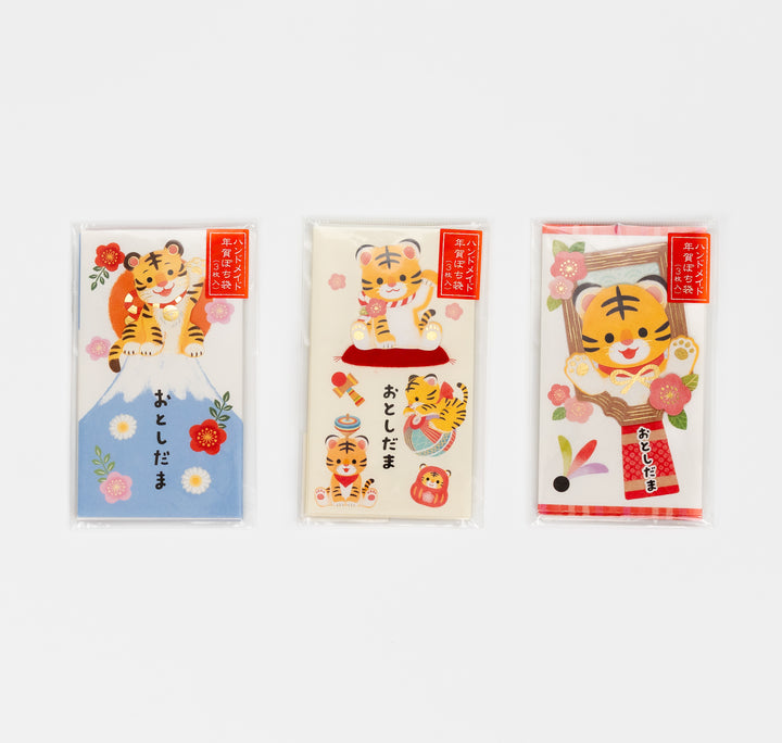 ACTIVE CORPORATION New Year Mini Envelope (Otoshidama) - Tiger