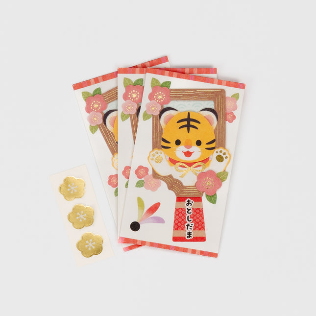 ACTIVE CORPORATION New Year Mini Envelope Tiger