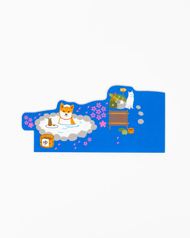 ACTIVE CORPORATION Shiba Inu Roll up Memo - ZenPop Japan Stationery Store