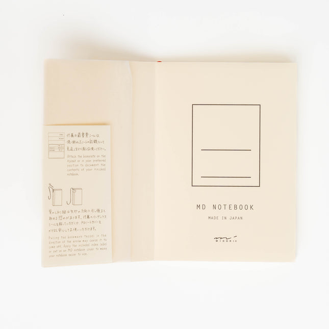 MIDORI A6 MD Paper Notebook - ZenPop Japan Stationery Store