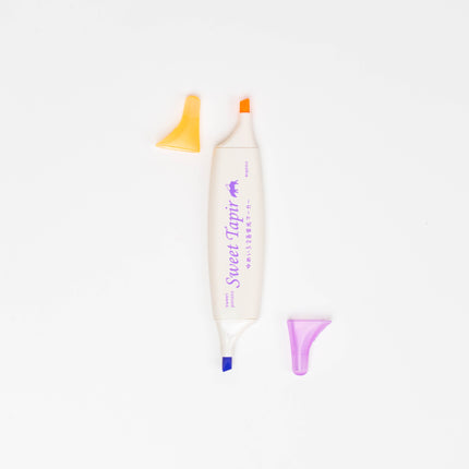 EPOCH CHEMICAL Sweet Tapir Highlighter Marker - ZenPop Japan Stationery Store