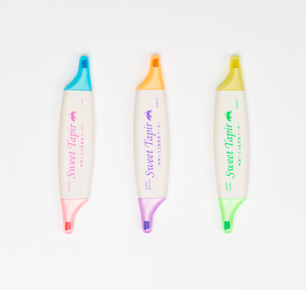EPOCH CHEMICAL Sweet Tapir Highlighter Marker - ZenPop Japan Stationery Store