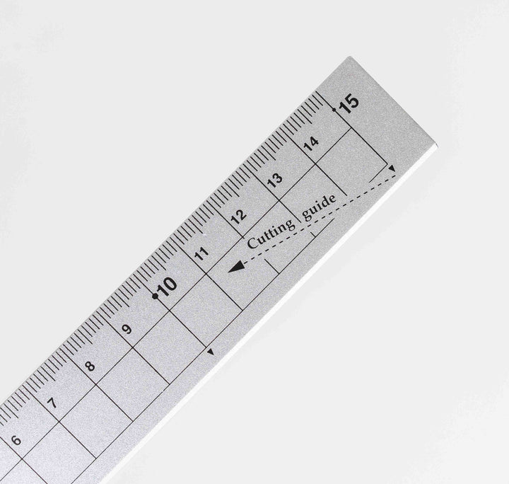 KUTSUWA Aluminium Ruler 15cm
