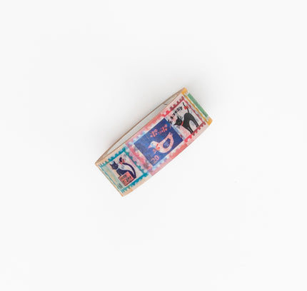 FURUKAWASHIKO Masking Tape Retro Diary Nostalgic Stamp Pattern - ZenPop Japan Stationery Store