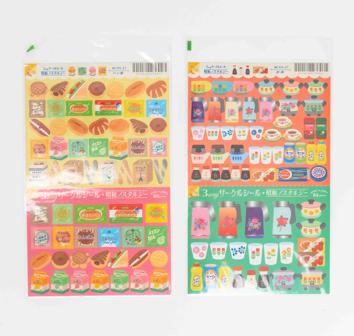 RYURYU 3 Way Showa Nostalgia Sticker