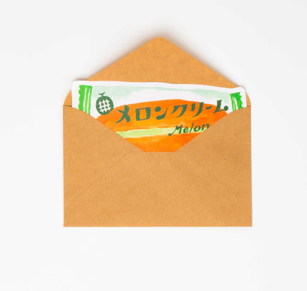 FURUKAWASHIKO Retro Diary Die Cut Letter Set - ZenPop Japan Stationery Store