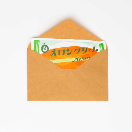 FURUKAWASHIKO Retro Diary Die Cut Letter Set - ZenPop Japan Stationery Store