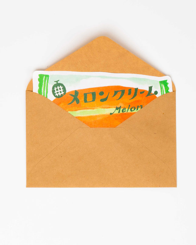 FURUKAWASHIKO Retro Diary Die Cut Letter Set - ZenPop Japan Stationery Store