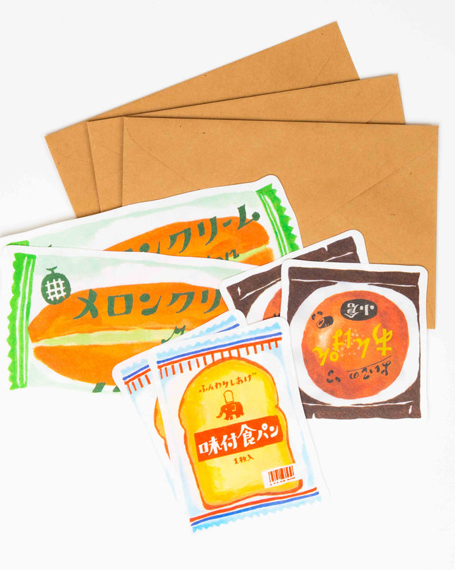 FURUKAWASHIKO Retro Diary Die Cut Letter Set - ZenPop Japan Stationery Store