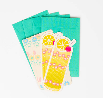 RYURYU Adelia Retro Mini Card Set - ZenPop Japan Stationery Store