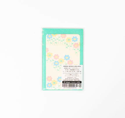 RYURYU Adelia Retro Mini Card Set - ZenPop Japan Stationery Store