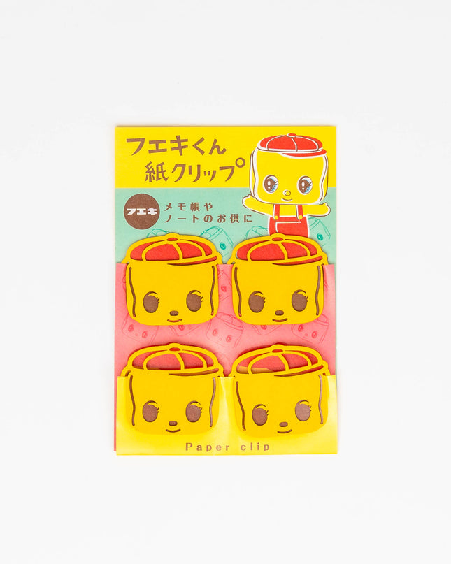 FUEKI Fueki-kun Paper Clips - ZenPop Japan Stationery Store
