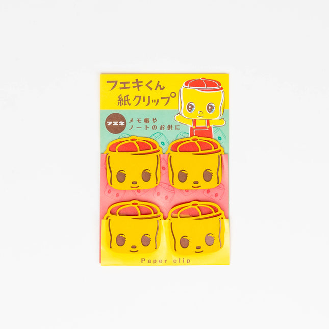 FUEKI Fueki-kun Paper Clips - ZenPop Japan Stationery Store