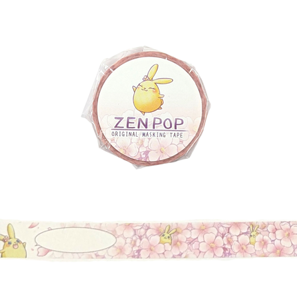 ZENPOP Original Masking Tape 15mm - Luna x Sakura
