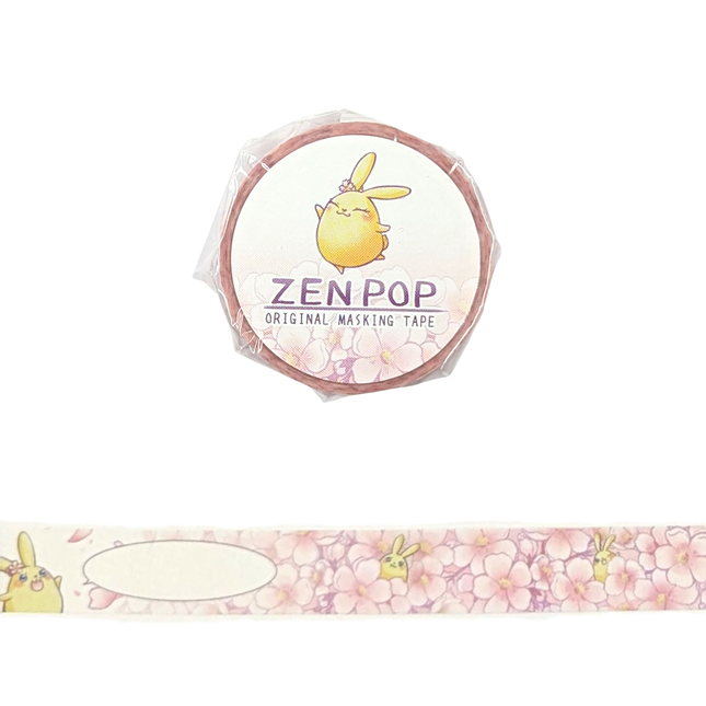 ZENPOP Original Masking Tape 15mm - Luna x Sakura