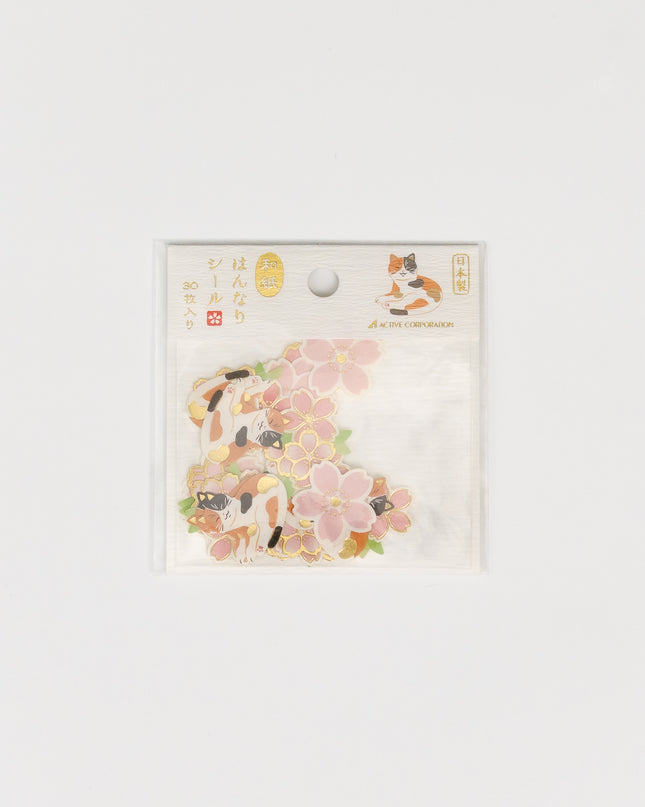 ACTIVE CORPORATION Spring Style Hannari Sticker