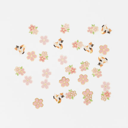 ACTIVE CORPORATION Flaker Stickers - Spring Style Hannari