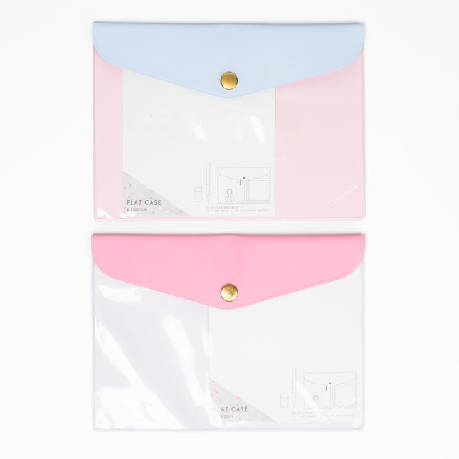 IROHA ＆STUDIUM Flat Caseu Pocket Folder A6 - ZenPop Japan Stationery Store