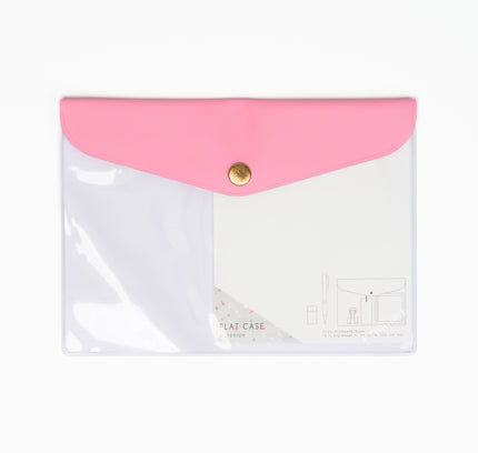 IROHA ＆STUDIUM Flat Caseu Pocket Folder A6 - ZenPop Japan Stationery Store