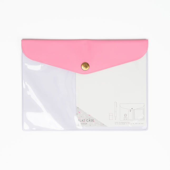 IROHA ＆STUDIUM Flat Caseu Pocket Folder A6 - ZenPop Japan Stationery Store
