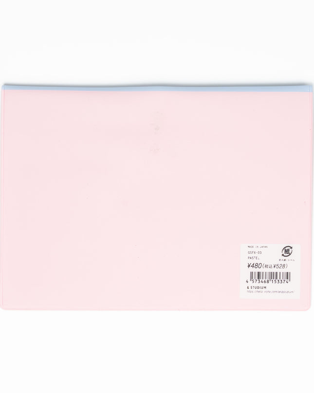 IROHA &STUDIUM Flat Caseu Pocket Folder A6 - ZenPop Japan Stationery Store