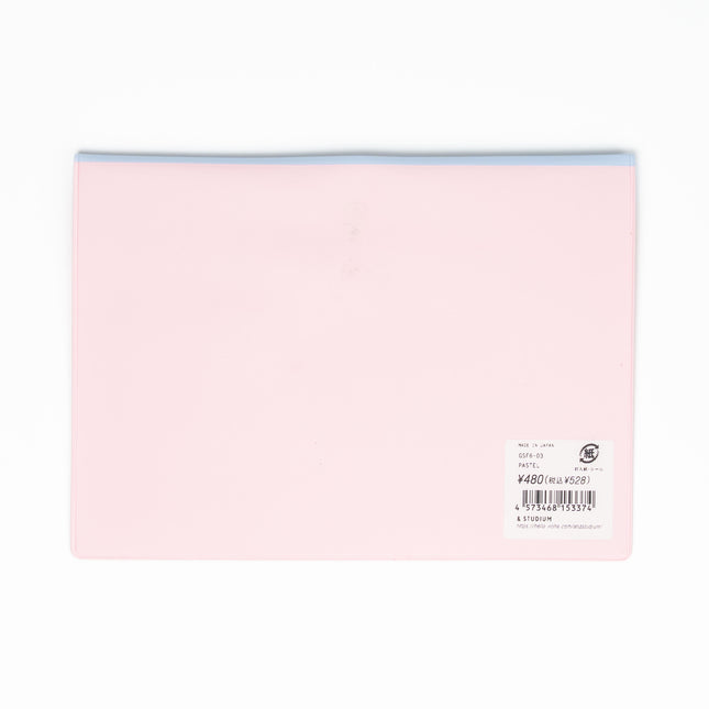 IROHA ＆STUDIUM Flat Caseu Pocket Folder A6 - ZenPop Japan Stationery Store