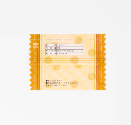 CRU-CIAL Rippable Mini Card - ZenPop Japan Stationery Store