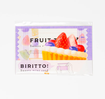 CRU-CIAL Rippable Mini Card - ZenPop Japan Stationery Store