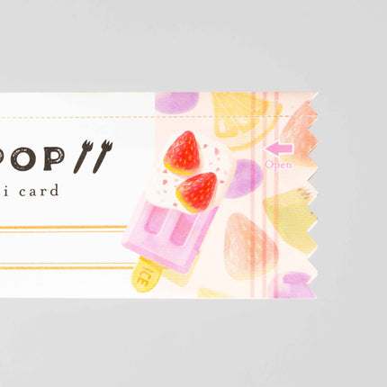 CRU-CIAL Rippable Mini Card - ZenPop Japan Stationery Store