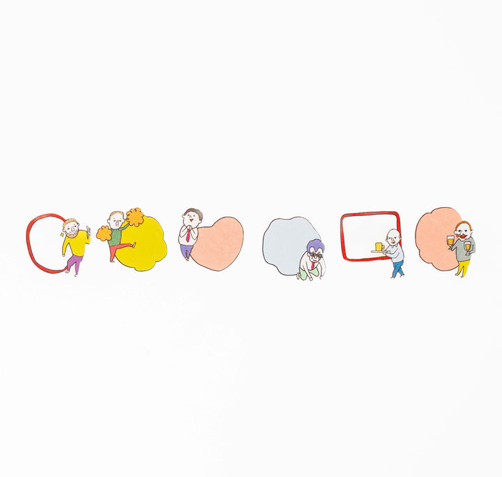BANDE Writable Roll Sticker Memo Style