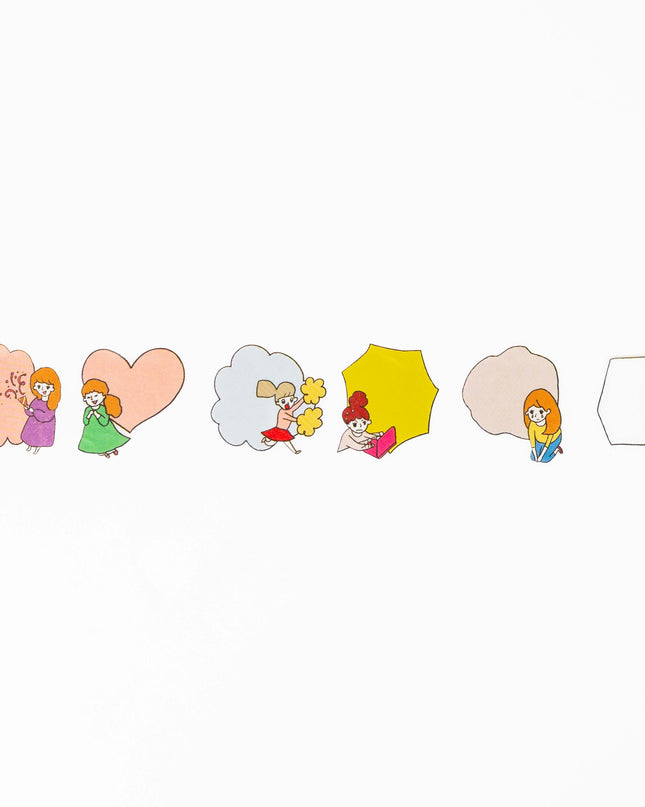 BANDE Writable Roll Sticker Memo Style - ZenPop Japan Stationery Store