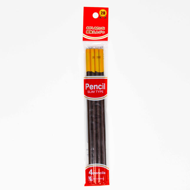SAKAMOTO Pency Pocky Pencil (4pcs) - ZenPop Japan Stationery Store