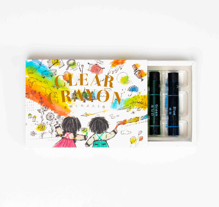 KOKUYO Clear Crayon - ZenPop Japan Stationery Store