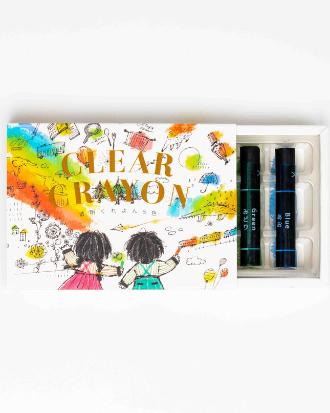 KOKUYO Clear Crayon - ZenPop Japan Stationery Store