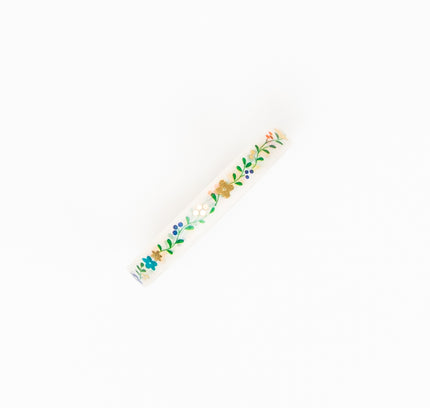 WORLD CRAFT Kirakira Masking Tape 5mm Flower Pattern - ZenPop Japan Stationery Store