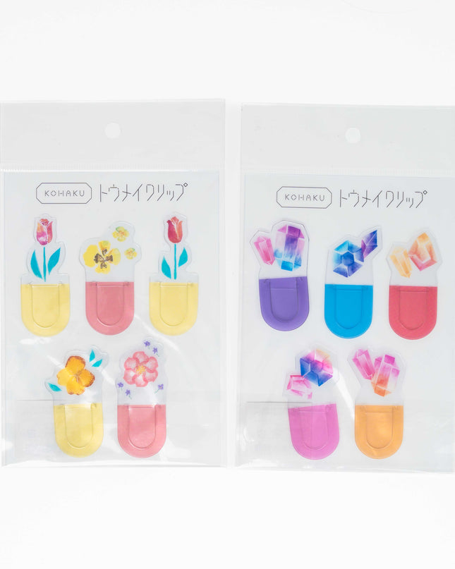 GREENFLASH Kohaku Transparent Clip - ZenPop Japan Stationery Store