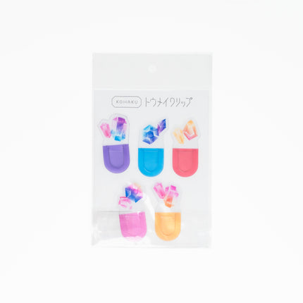 GREENFLASH Kohaku Transparent Clip - ZenPop Japan Stationery Store