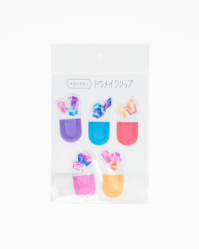 GREENFLASH Kohaku Transparent Clip - ZenPop Japan Stationery Store